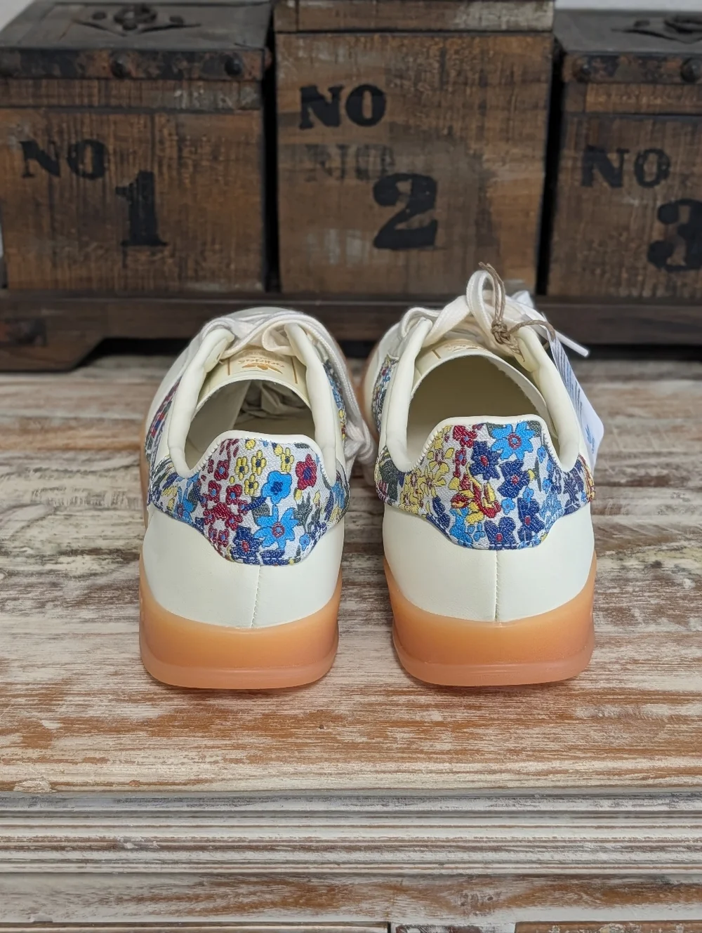 ADIDAS Gazelle NEW Liberty London size 9 - Picture 7 of 11